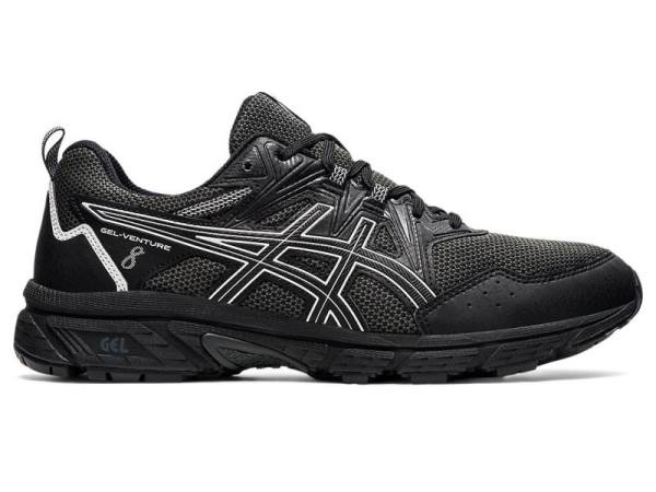 Asics Trailschoenen Heren, GEL-VENTURE Zwart/Wit - Asics Schoenen Kopen | B4729836-YB